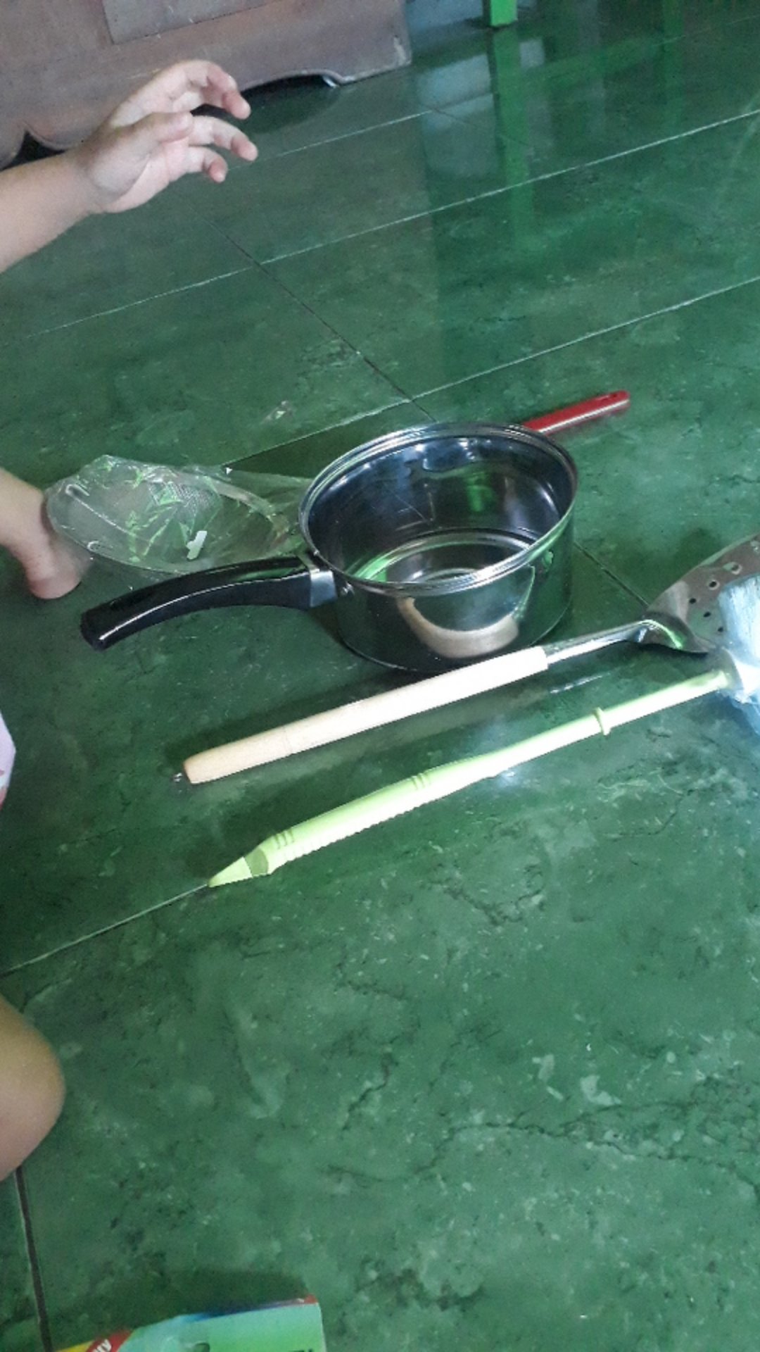 Panci Stainless Anti Karat Gocek Rebus Mie / Panci Serbaguna / Panci Stainless Murah