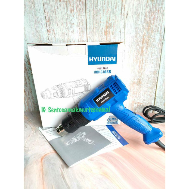 HYUNDAI HDHG1855 Heat Hot Air Gun Pemanas Blower 1800 Watt