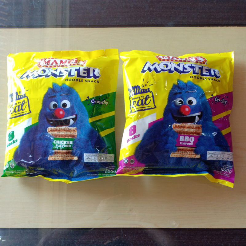 Jual Mamee Monster Noodle Snack 200gr Shopee Indonesia