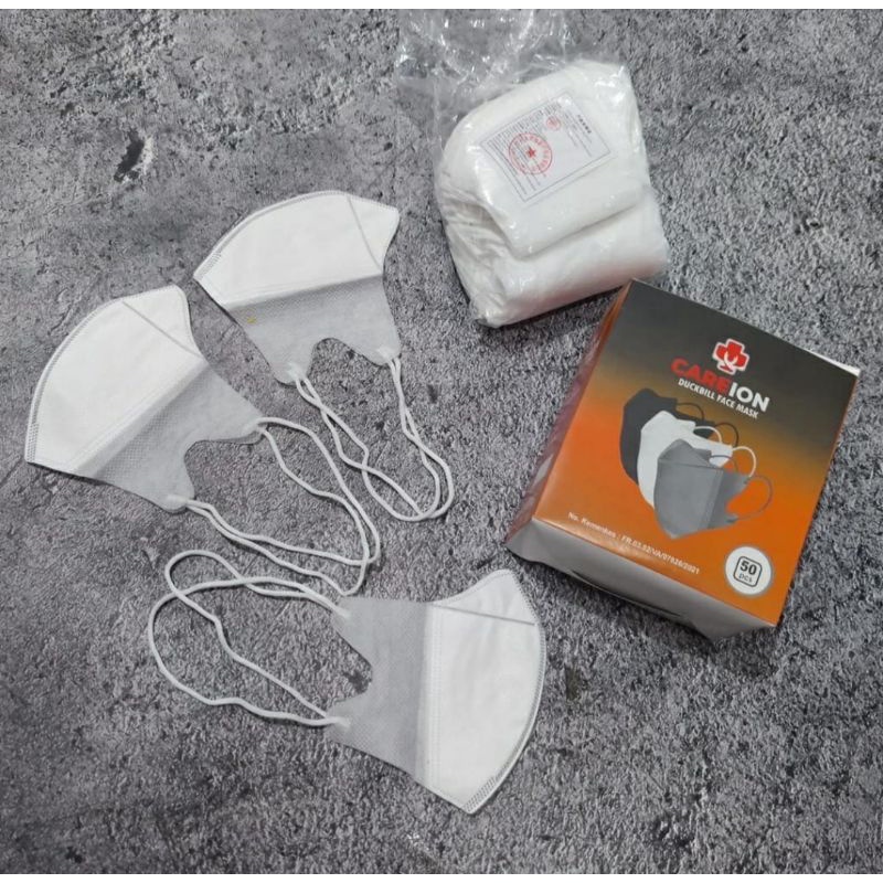 masker duckbill CAREION 50pcs
