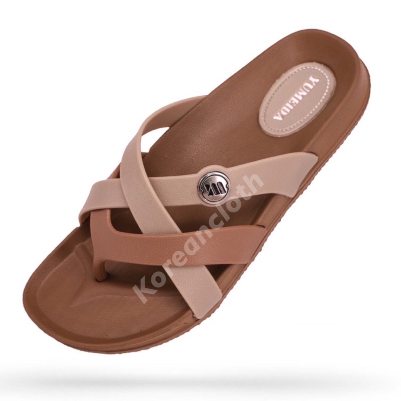 9041 YUMEIDA SANDAL JEPIT KARET WANITA ANAK PEREMPUAN SANDAL JEPIT IMPORT WANITA