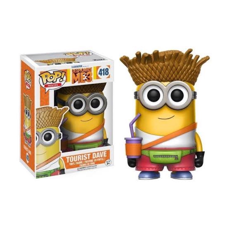 Funko Pop Movies Despicable Me 3: Tourist Dave