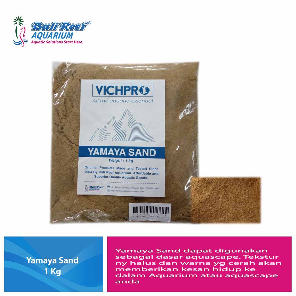 Vichpro Pasir Yamaya Pasir Hias Aquascape Pasir Media Tanam Aquascape Pasir Natural Aquascape