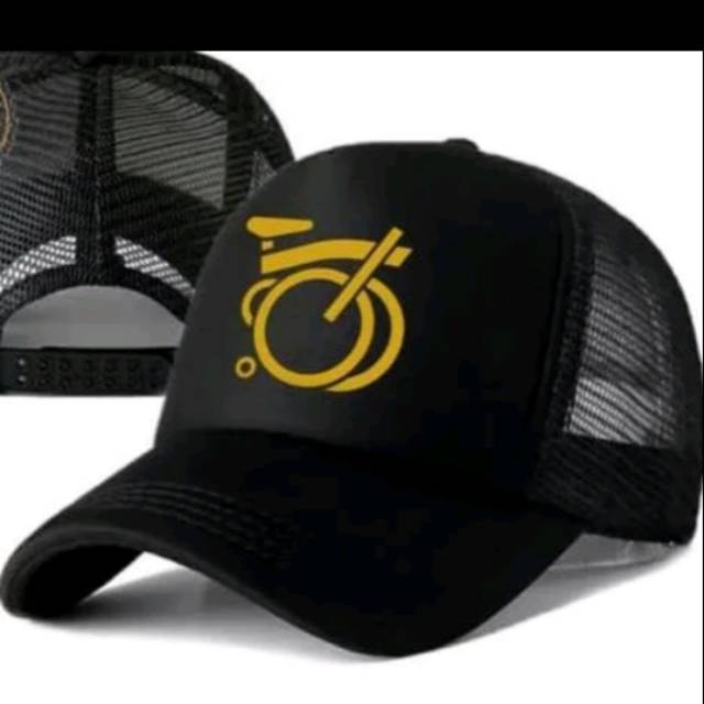 Topi sepeda gowes folding bike pria/wanita