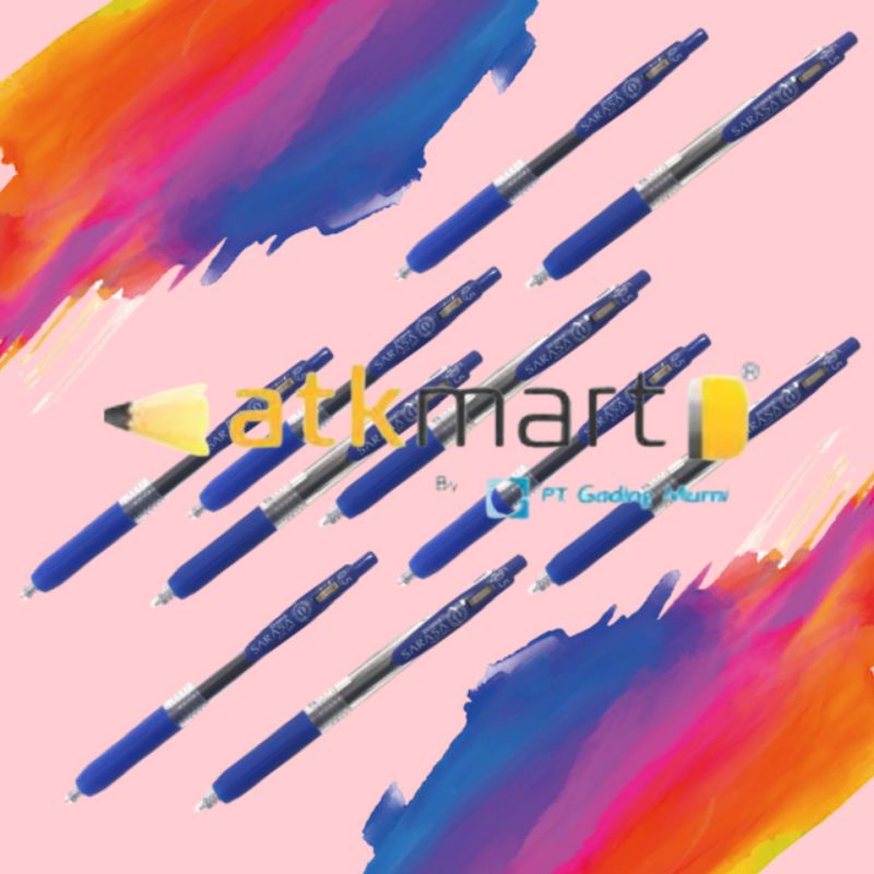

ZEBRA SARASA BALLPOINT CLIP BLUE 0,5MM