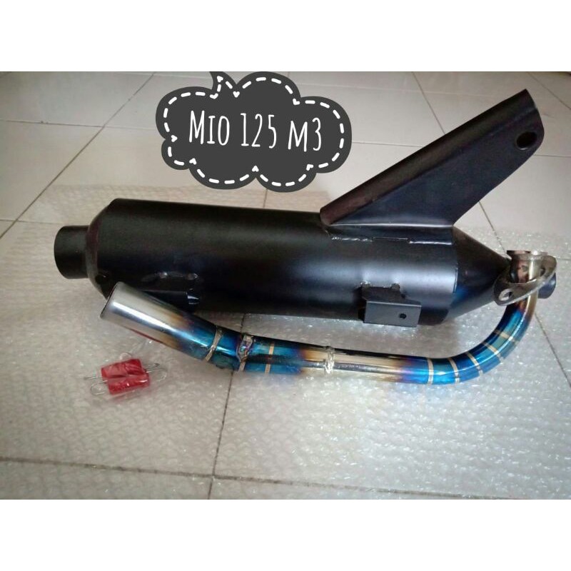 Knalpot Tsukigi Mber Leher Bluemoon ( Beat , Scoopy , Vario 110 / 125 / 150 , Mio )