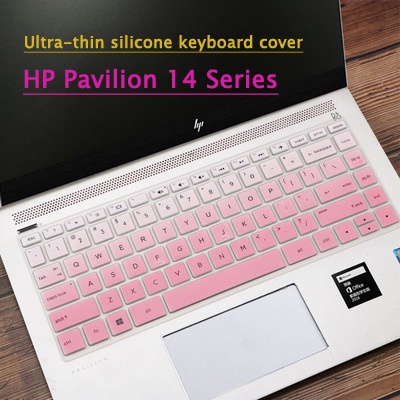 HP 14 Inch Laptop Keyboard Cover Silicone Keyboard Protector Film Keyboard Komputer Membran untuk HP Pavilion X360 14-BA/14-BF/14-BW/14S-CF/14q-cs0001TX