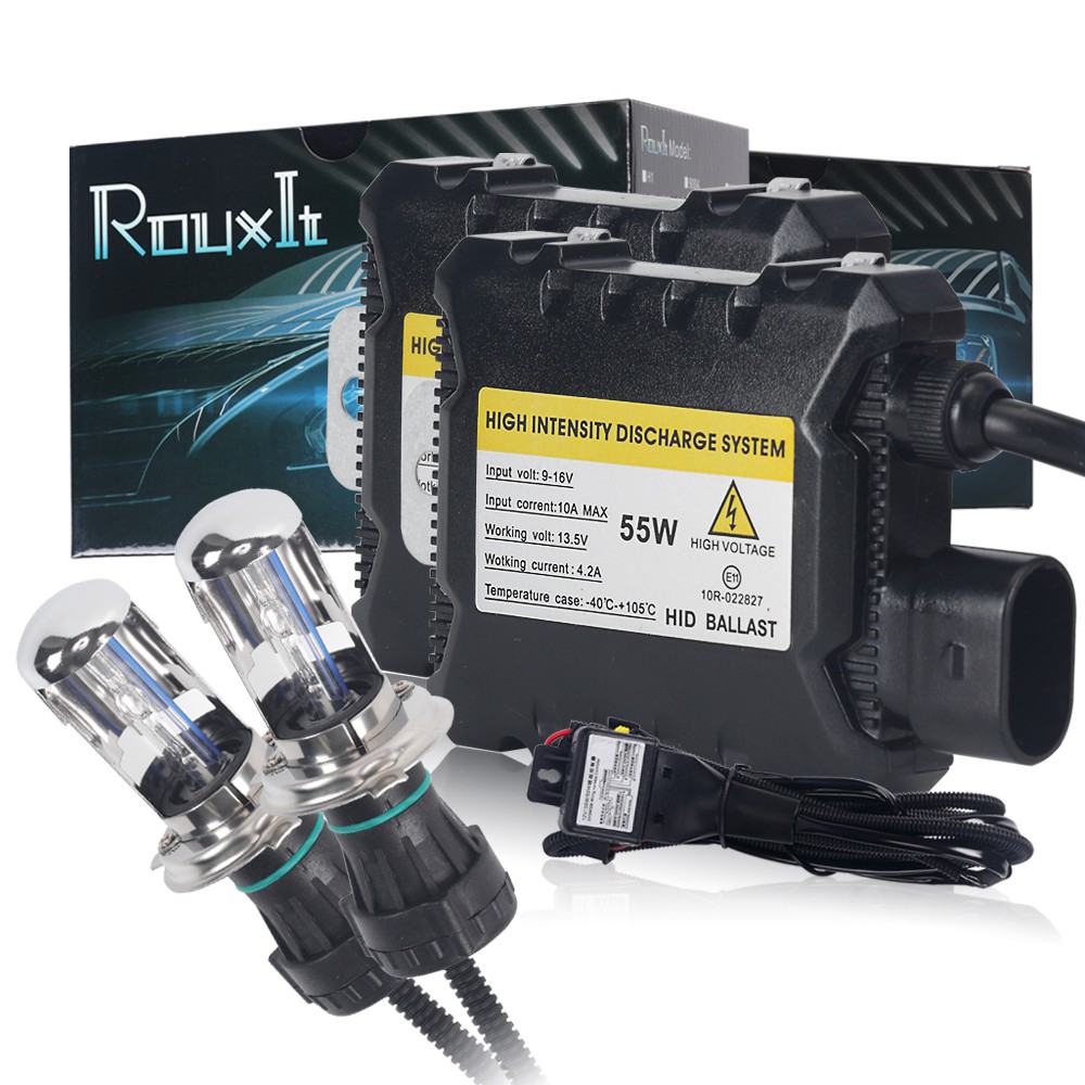 IMPORT 55W bi xenon H4-3 HID Kit For Car Headlight 4300K 5000K 6000K 8000K h4 xenon bulb Car Light