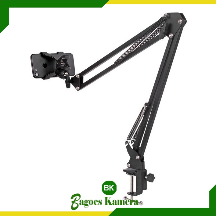 Holder Smartphone Model Boom Arm Table Lazypod Stand Holder Hp Stand Hp Untuk Main Tiktok Youtube