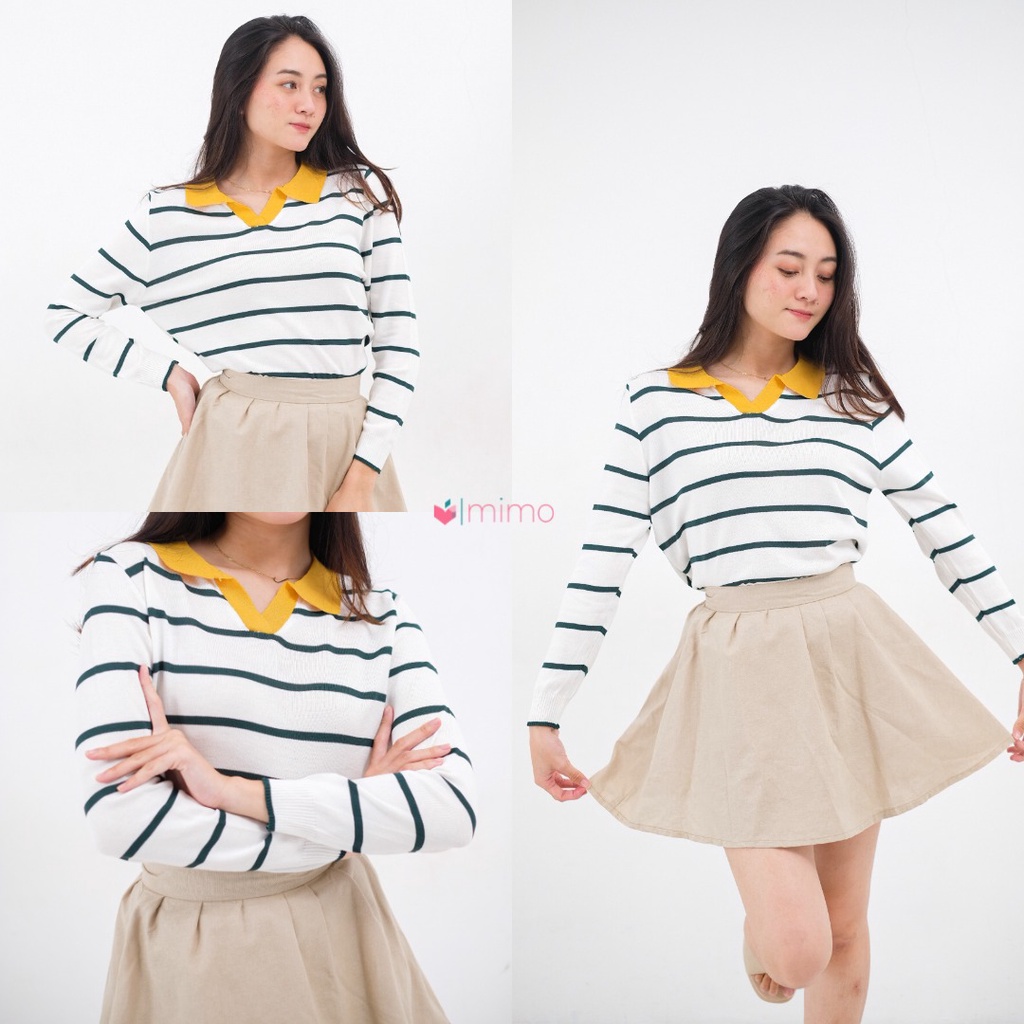 Polo Knit Stripe