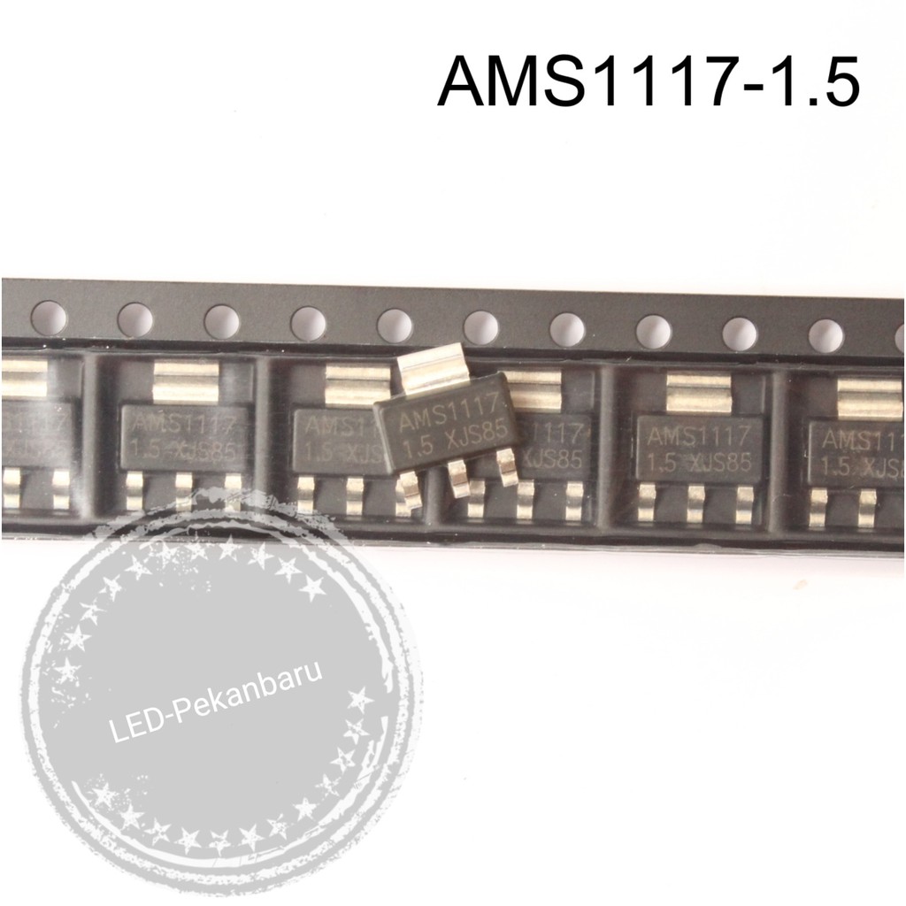 IC AMS1117-1.5V 1A SMD 1.5 VOLT POVITIVE VOLTAGE REGULATOR SOT-223