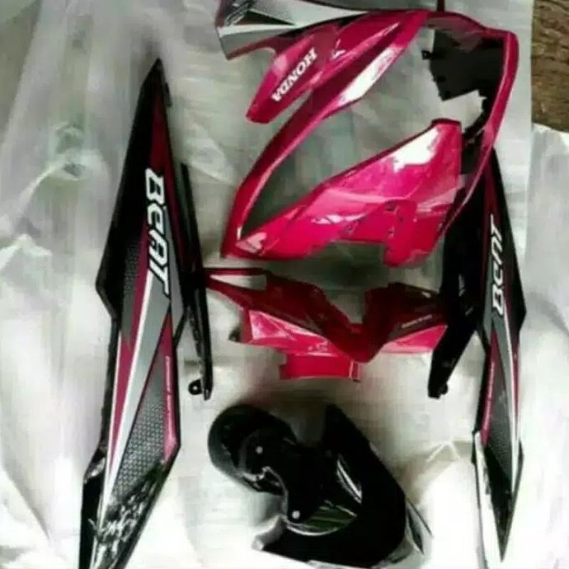 BODY HALUS / FULL BODY HALUS BEAT NEW ESP / BEAT 2016-2019 - Warna Pink Hitam