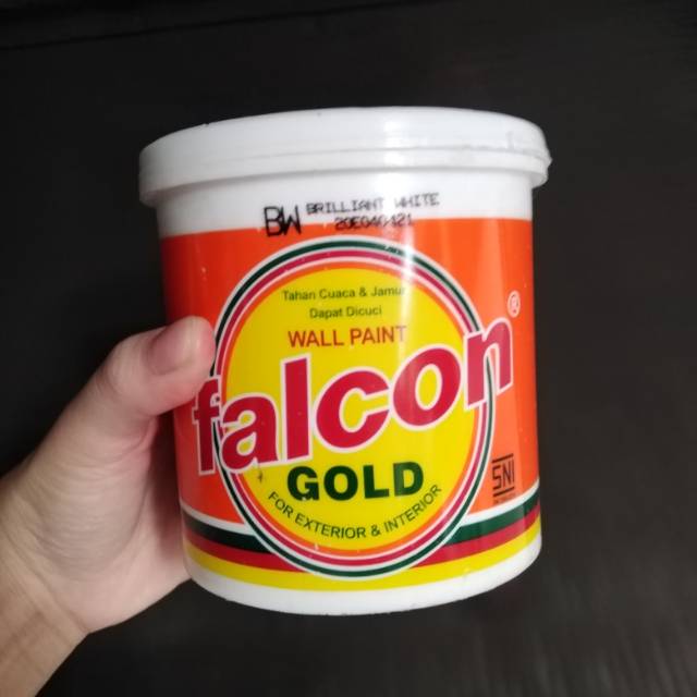 Falcon Gold Cat Tembok for Exterior & Interior