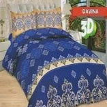 Sprei bonita 3d uk 120x200 motif Davina