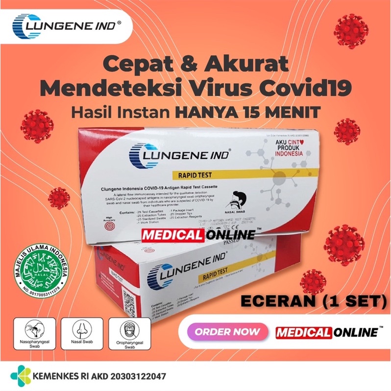 NEW LUNGENE IND ANTIGEN SWAB BISA MENDETEKSI OMICRON NEWLUNGENE CLUNGENE MEDICALONLINE MEDICAL ONLINE