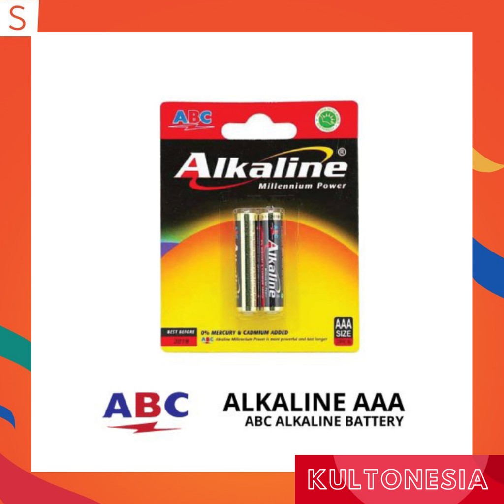 Baterai alkaline AAA isi 2pcs