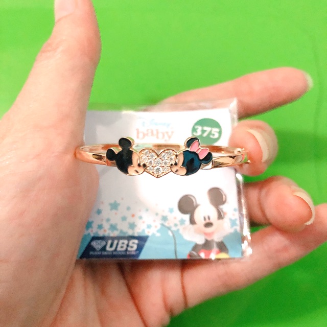 Gelang Anak Mickey Minnie love UBS