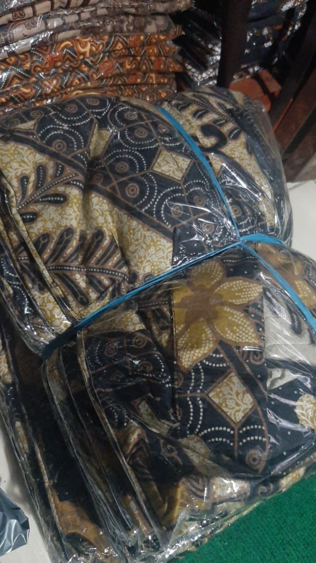 Kemeja Batik Pria Lengan Panjang Size M L Xl Xxl Bswart Batik Hrb026 Kenongo Hem Panjang Padi