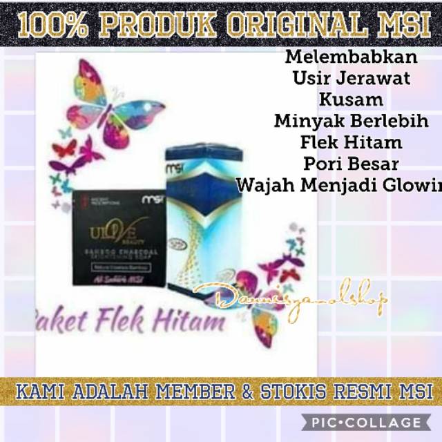 Paket Atasi FLEK Hitam MSI