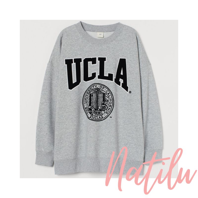 SWEATER UCLA GREY HOODIE HNM