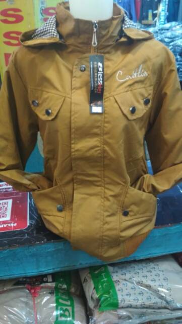 Jaket Taslan Caitlin Cewek Keren