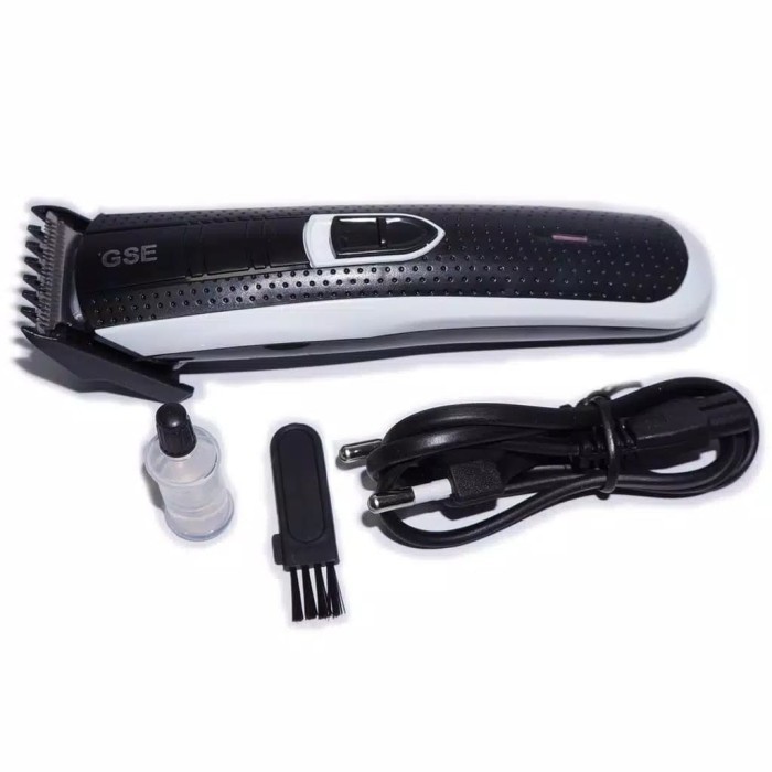 Alat Mesin Pangkas Potong Cukur Rambut Hair Clipper Salon GSE 008 Recharger Original Murah