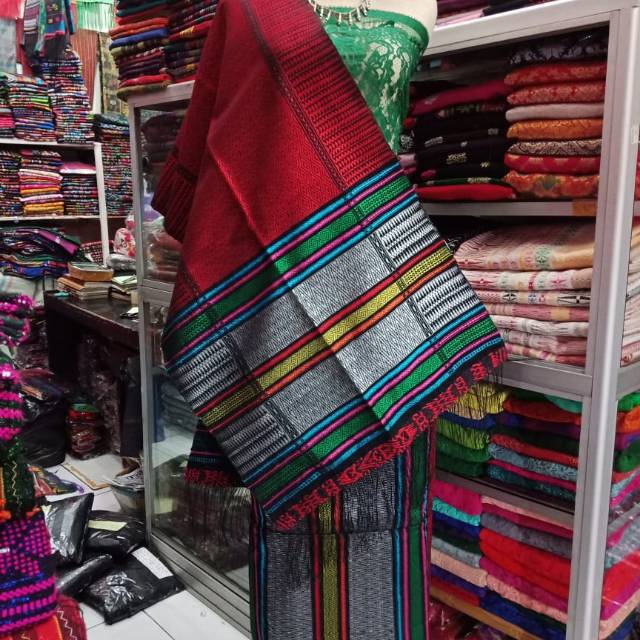 Tumtuman iccor tenun tarutung benang 100