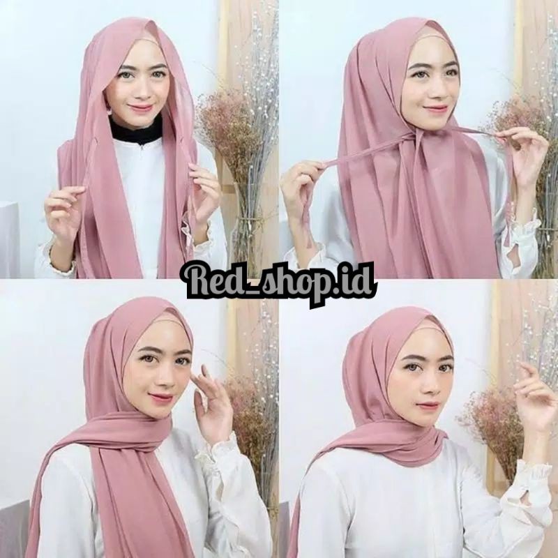 PASHMINA TALI DIAMOND ITALIANO HIJAB INSTAN PASHMINA SABYAN SIZE : 175 x 75cm