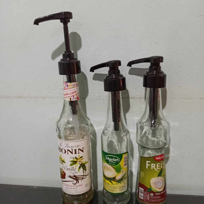 

SIRUP- SYRUP PUMP FLEXIBLE UNTUK MONIN, TORANI-TOFIN-DENALI-DAVINCI-TRIESTE -SIRUP.