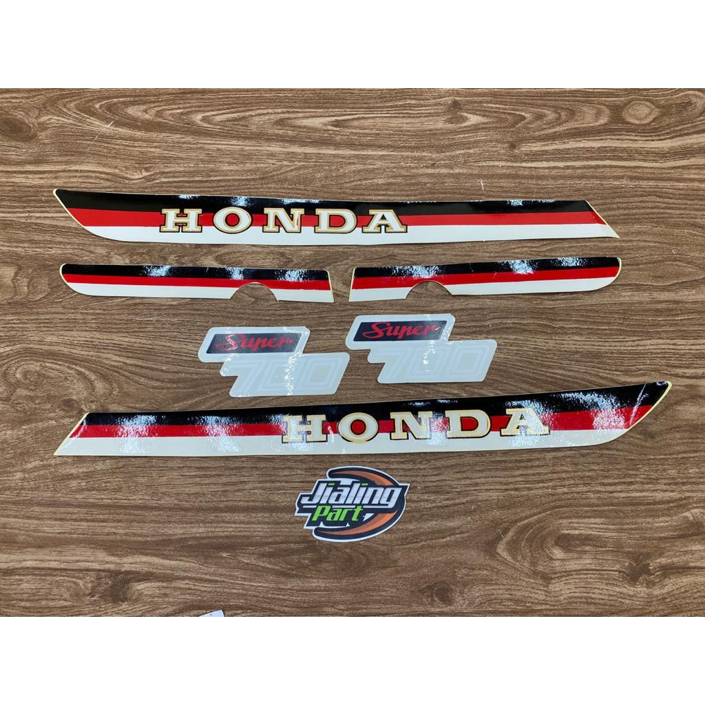Striping Honda C700 list body Honda super Cup C700 terlaris