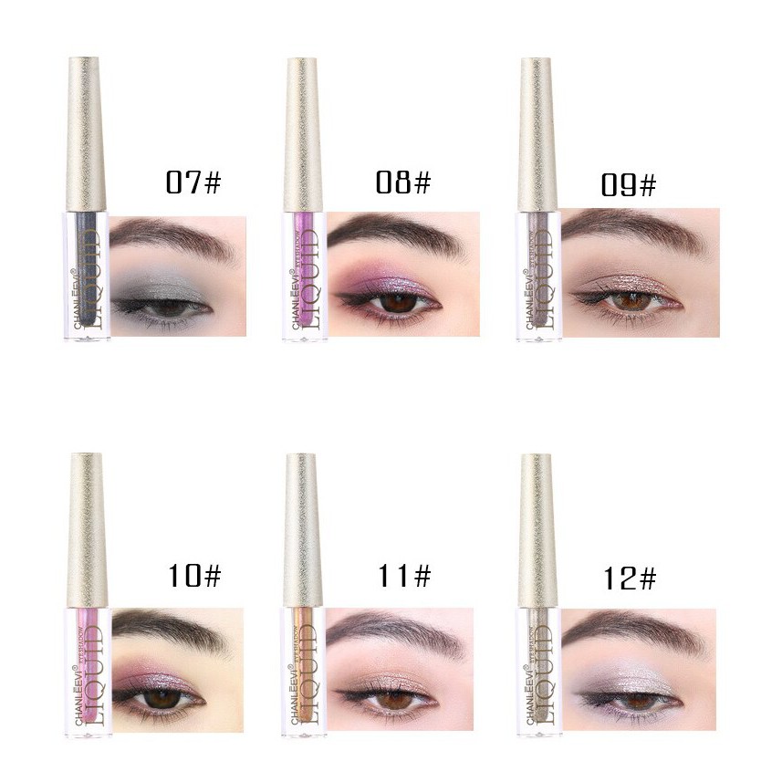 Diamond Glitter Liquid Eyeshadow Metallic Shimmer Pigment Long Lasting Eyes Make Up