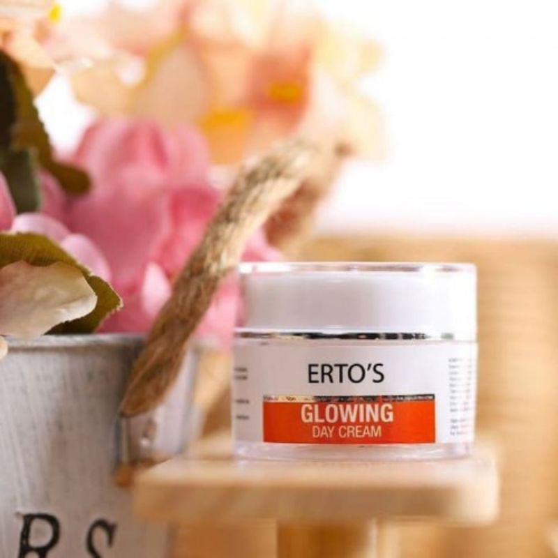 Ertos Glowing Day Cream - Krim Siang Glowing Ertos Krim Wajah
