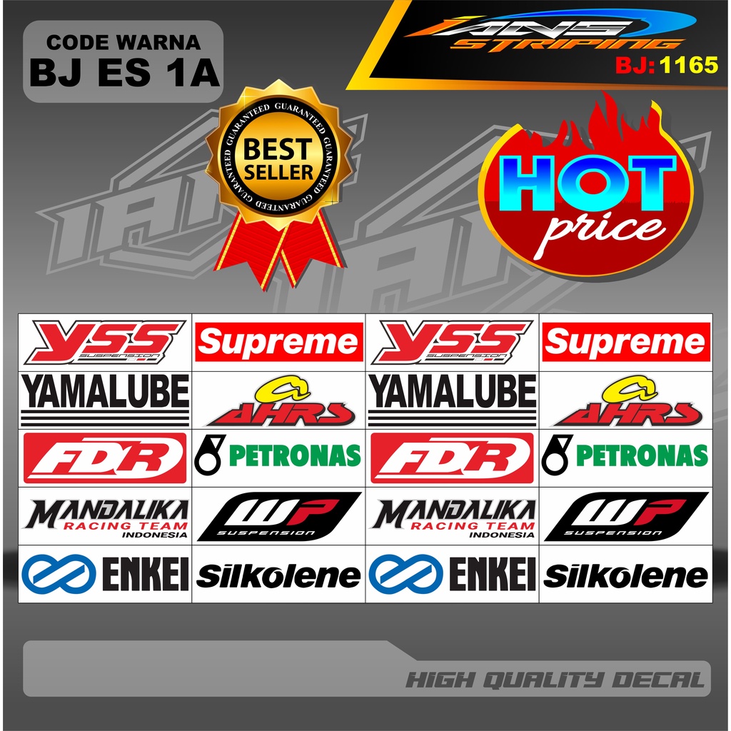 STIKER SPONSOR RACING HOLOGRAM / STIKERPACK SPONSOR PROSTREET RACING / STIKER ESTETIK / stiker aestitic