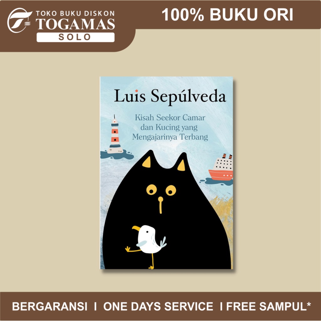 NOVEL KISAH SEEKOR CAMAR DAN KUCING YANG MENGAJARINYA TERBANG