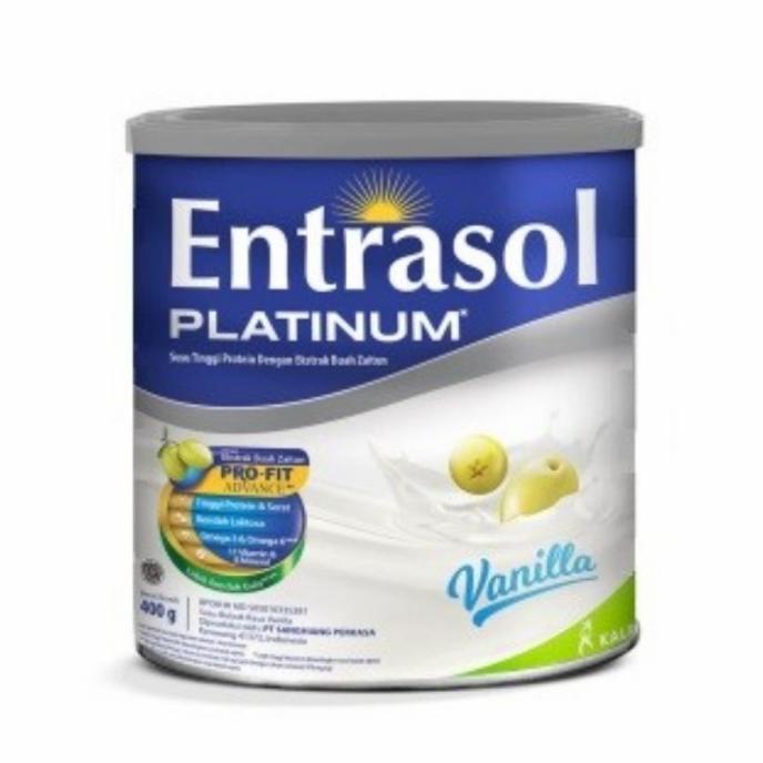 

[COD] ENTRASOL PLATINUM SENIOR VANILA Susu 400 VANILLA LANSIA KALBE BPOM [COD]