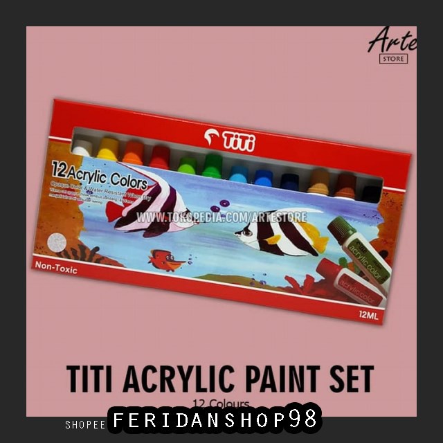

BT958 CAT ACRYLIC SET BEST 12 WARNA BY FERIDANSHOP98