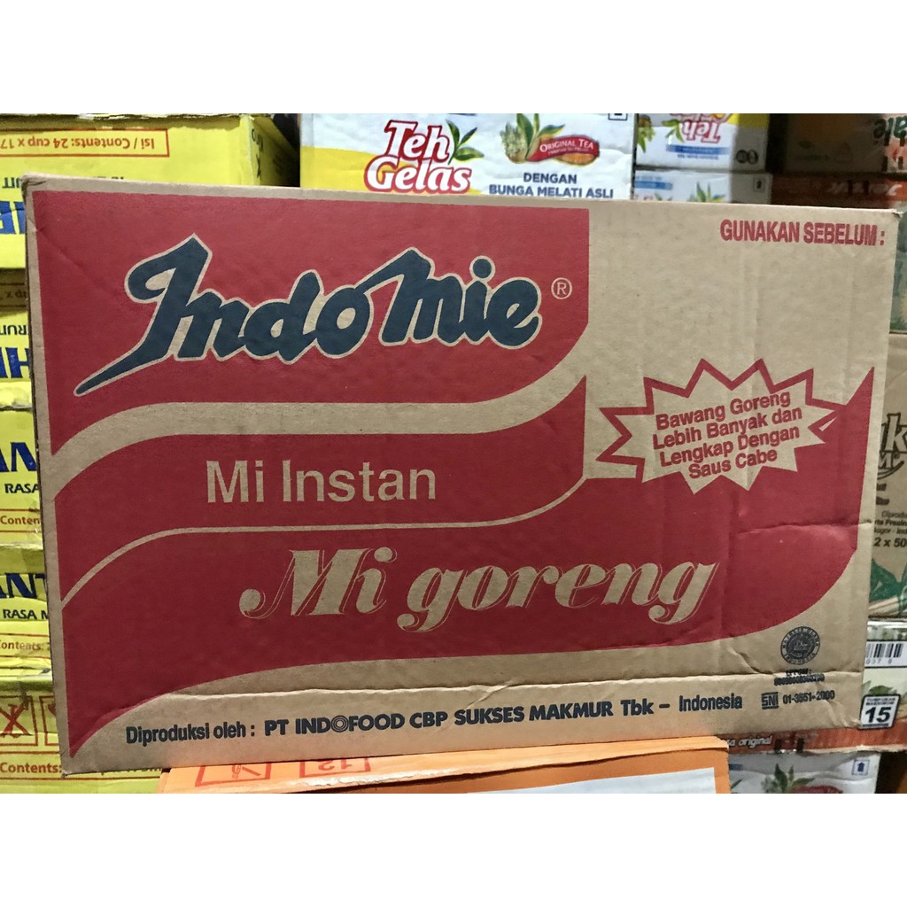

PROMO INDOMIE GORENG 1 DUS / 40 BUNGKUS / BKS / PCS / MI INSTAN GROSIR MIE TERMURAH