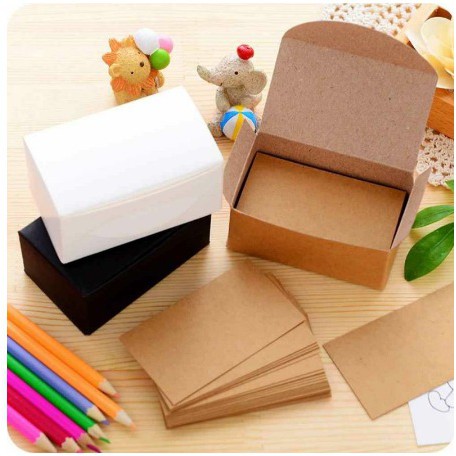 

BLANK CARD CRAFT PAPER / KARTU KOSONG KERTAS VINTAGE