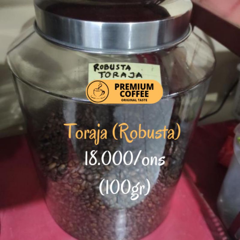 

Kopi Indonesia Robusta Toraja per 100gram