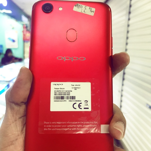 Oppo F5 ram 6/64gb red edition