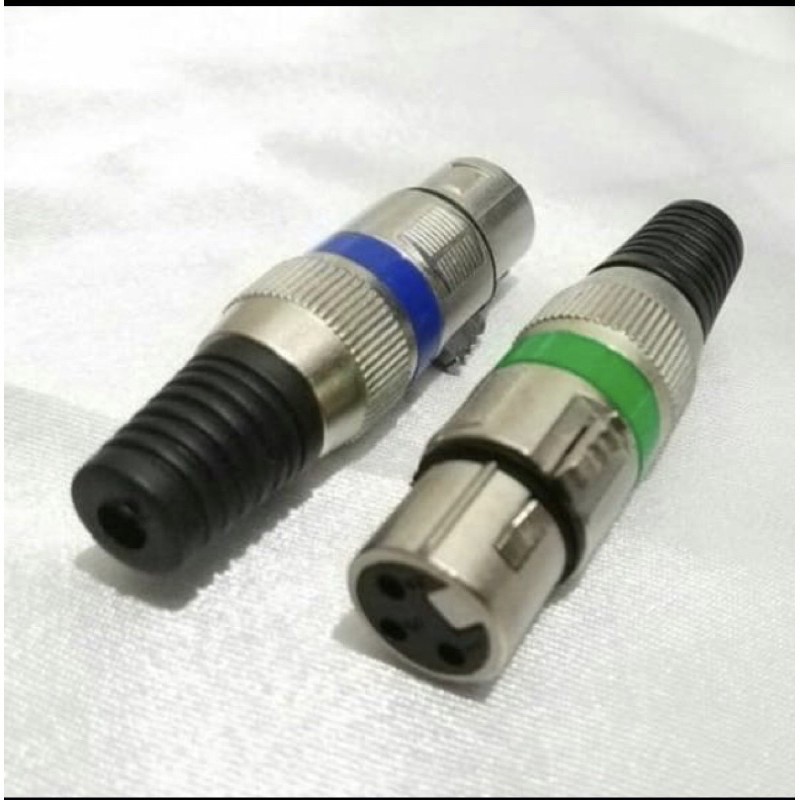Jack Mic Canon Canare Jak Jek Canon Female Cewe Lobang 3 Pin