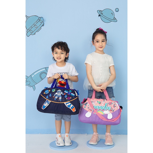 VEST Tas Travel Pakaian Gym Anak medium ANAK DINO/UNICORN U2034