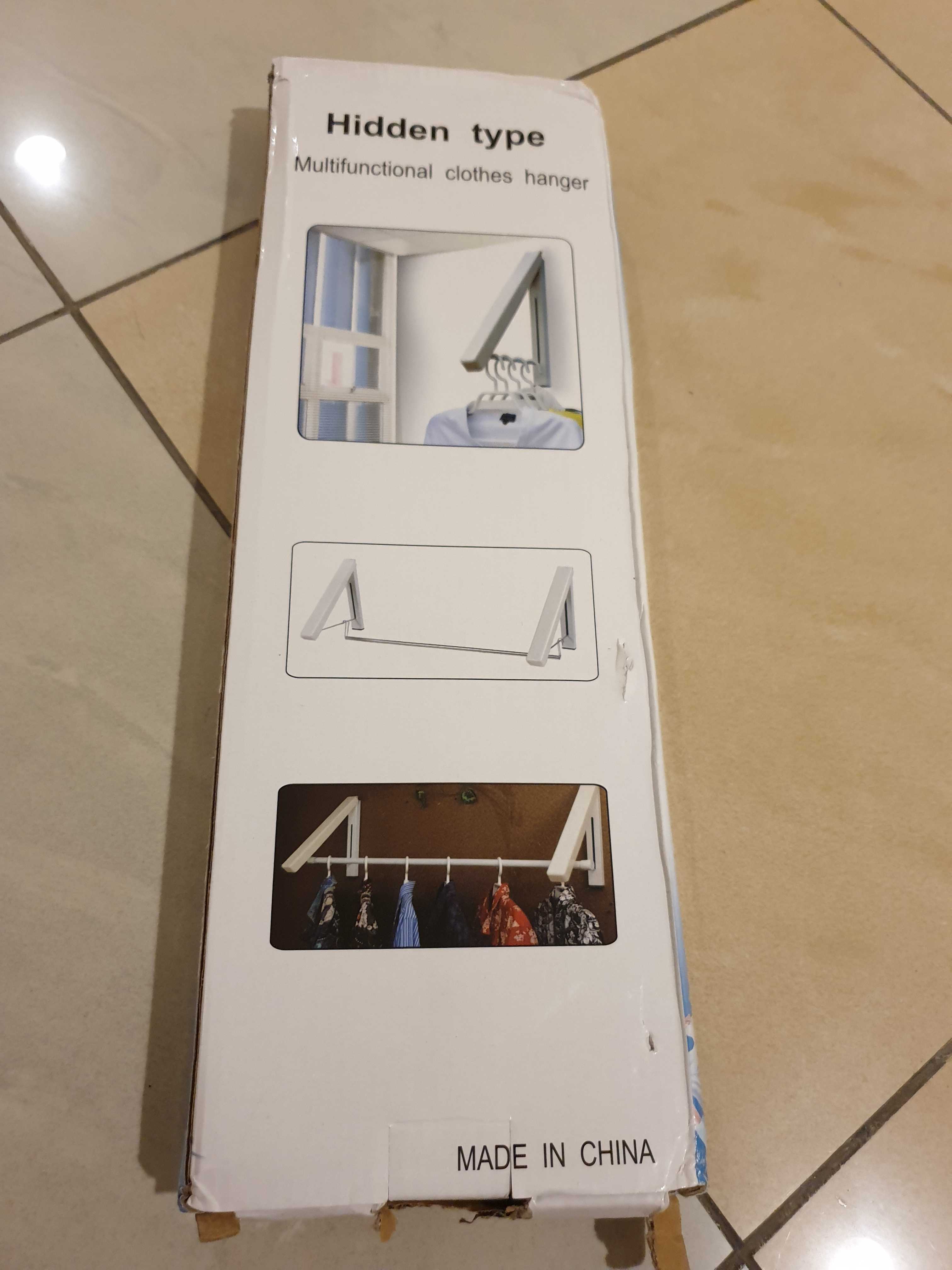 Gantungan Baju Besi / Multifunction Clother Hanger Hiden Type