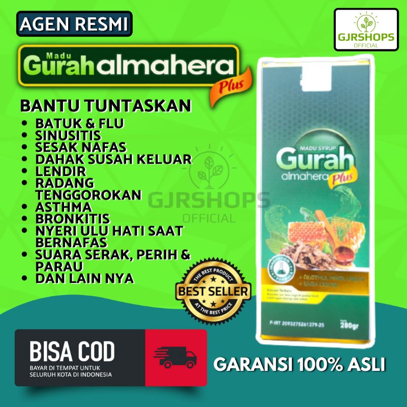 [AGEN RESMI] MADU GURAH ALMAHERA PLUS 1000% ORIGINAL Obat Sesak Nafas Batuk Menahun Sinusitis Bronkitis Asma Radang Tenggorokan Flu Batuk Kronis Batuk Berdahak Lendir TBC Mendengkur Flu Kronis Batuk Infeksi paru paru dan keluhan lainnya-2