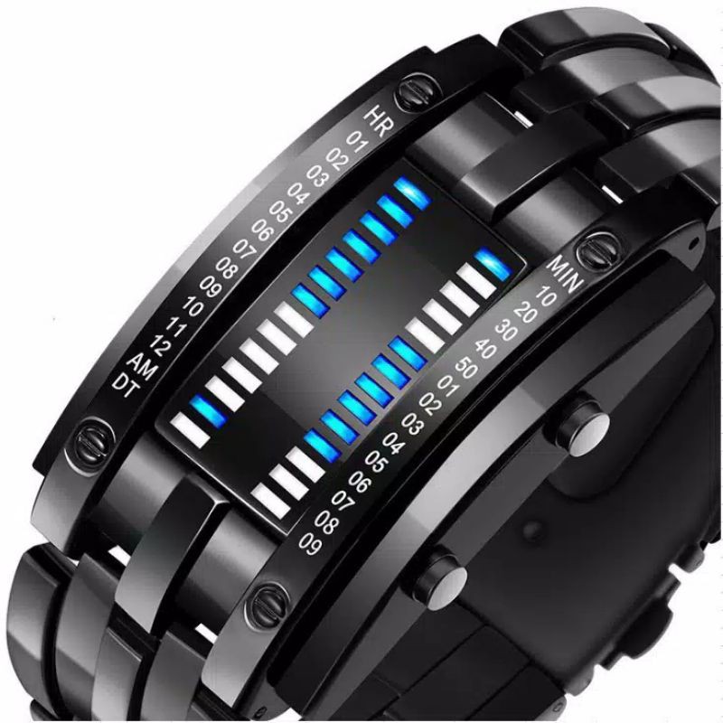 JAM TANGAN PRIA BINARY IRONMAN