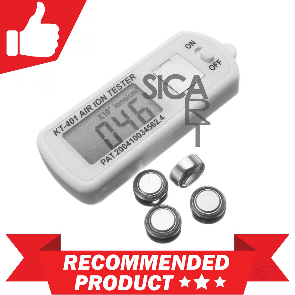 Health Care Car Air Ion Tester / Alat Pengukur Ion