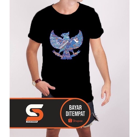 Kaos Pria GARUDA ,T-shirt Distro Baju Distro Pria Keren/ Baju Cowok Keren / Kaos Distro / Baju Kaos 