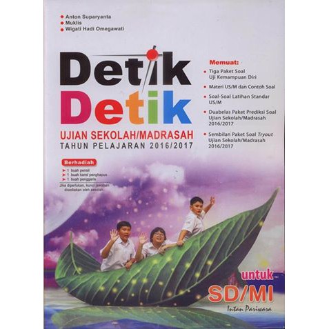 Buku Detik Detik Ujian Sekolah/Madrasah Tahun pelajaran 2016/2017 untuk SD/MI