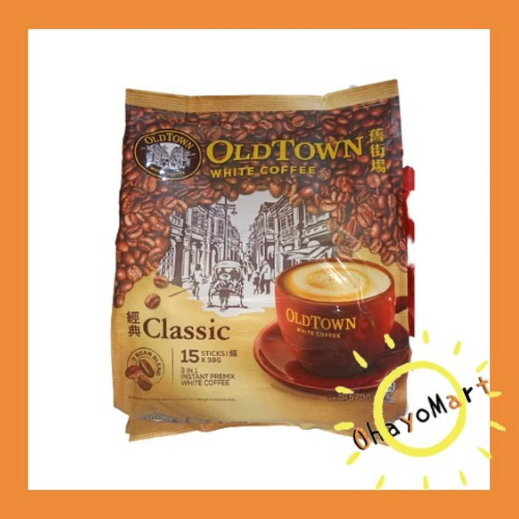 Old town classic / coffe 3 in 1 / insant white coffee 570g