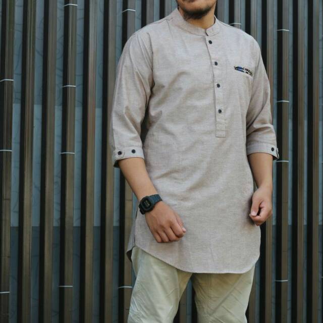 Baju koko Sunnah Modern Muslim Lengan pendek Shopee Baju koko Sunnah Modern Muslim Lengan pendek Shopee